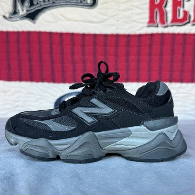 Size 13C - New Balance 9060 Black/Grey Toddler Sneakers PC9060BK - Image 1 of 4