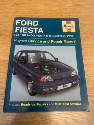 Manual de reparación taller Ford Fiesta MK3 XR2I Haynes - Imagen 1 de 4