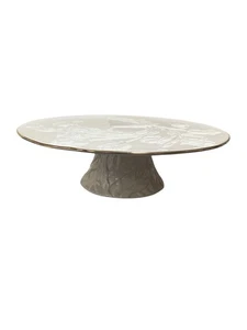 Classic Lenox Tulip Footed Cake Plate New No Box - Picture 1 of 6