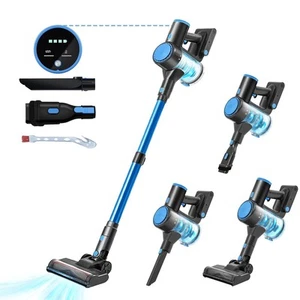Cordless Vacuum Cleaner, 35Kpa Powerful Suction Stick Vacuum with Rechargeabl... - Picture 1 of 8