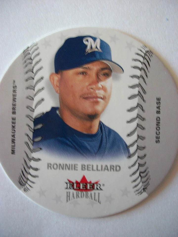 2003 FLEER HARDBALL RONNIE BELLIARD PLATINUM DISC # 30/50 !! BOX 4 - Image 1 of 1