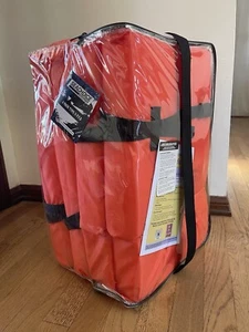 Nuevo Seachoice 4 Chalecos Salvavidas Bolsa PFD Tipo II Adulto Universal USCG Aprobado Naranja - Imagen 1 de 6