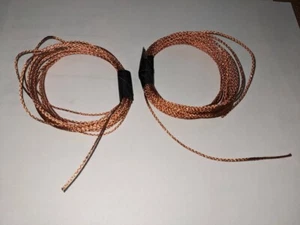 treccia di rame ,3 metri da 0,35 mm² + 3 metri da 0,50 mm² - Foto 1 di 1