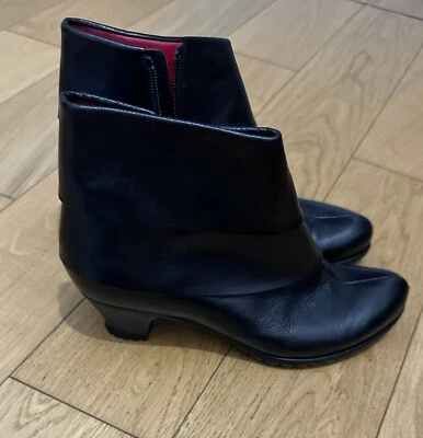 Vabeene Stiefelette Damen Wie NEU Ankle Boots Booties Gr. 37 Leder Schwarz Top - Bild 1 von 4