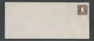 U390 4c Chocolate  Mint Entire Wmk 14 Size 21 - Picture 1 of 1