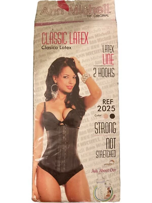 Ann Michell The Original Classic Latex Ref:2025 Black Sm Stong not Stretched - Image 1 of 4