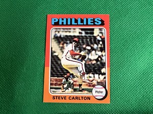 1975 Topps Mini #185 Steve Carlton Philadelphia Phillies
