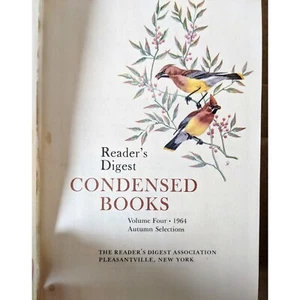 Reader's Digest Condensed Books Volume Four Antique Book 1964 - Picture 1 of 5