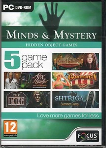 MINDS & MYSTERY 5 PACK Hidden Object PC Game DVD NEW - Picture 1 of 10
