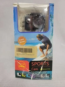 Telecamera sportiva video hd 1080p 2 pollici impermeabile 30m - Foto 1 di 4