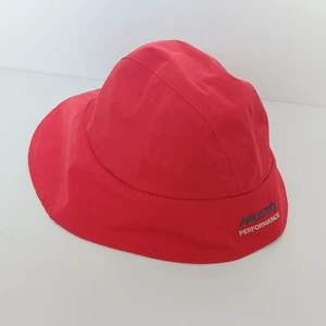 MUSTO Performance Sailing Hat Red Size Small Waterproof with Ear Flaps Chin Cord - Picture 1 of 7