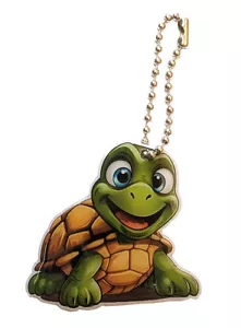 Geobug Turtle Schildkröte Traveltag TravelBug Geocaching Trackbar Nummer Tb - Bild 1 von 3