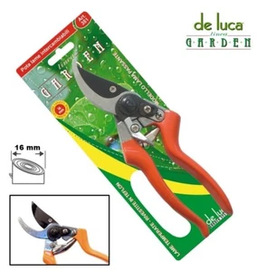 FORBICE DA POTA POTATURA IN ALLUMINIO CON LAMA INTERCAMBIABILE 210 mm "DE LUCA" - Foto 1 di 6