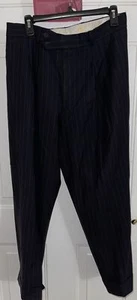 Brooks Brothers Navy Pinstriped Dress pants 33 R - Picture 1 of 3