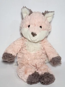 MARY MEYER White Peach Baby Fox Lovey Minky SUPER SOFT Plush Stuffed Toy 10" EUC - Picture 1 of 9