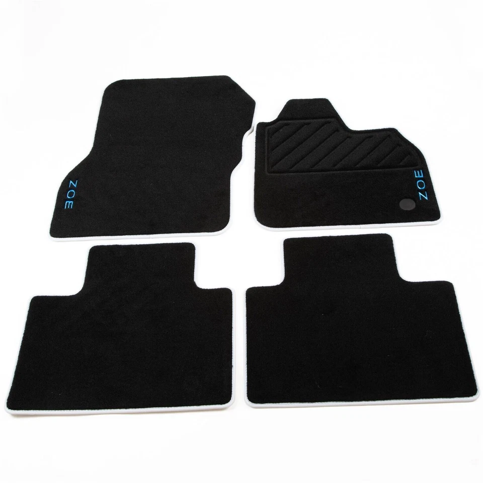 Renault Genuine Floor Mats Front Rear 4 Pieces Carpet RHD ZOE Z.E. 8201721494