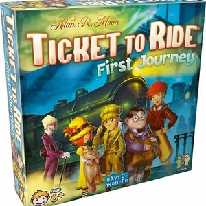 Ticket to Ride First Journey Strategy Board Game - Picture 1 of 3