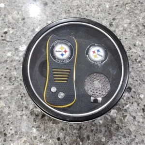 Pittsburgh Steelers Golf NFL Juego de Regalo Switchblade Divot Herramienta, Gorra Talla Única - Imagen 1 de 2