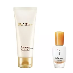 Sum37 Time energy Peeling Gel 100ml/Su:m37/Mild/Dead Cells+Sulwhasoo Serum 15ml - Picture 1 of 5