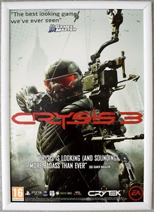 Crysis 3 RARE PS3 PC XBOX 360 42cm x 59cm Promotional Poster #2 - Picture 1 of 1
