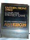 New Eastern Front 1941 Atari Rx8039 Game Catridge For Vintage Atari Comp
