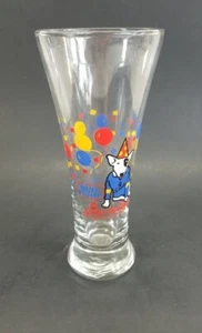 Vintage Spuds Mackenzie Bud Light Pilsner Beer Glass 1987 Barware Bar Man Cave - Picture 1 of 2