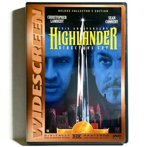 Highlander (DVD, 1986, Widescreen,10th Anniv. Directors Cut) Sean Connery - Imagen 1 de 3