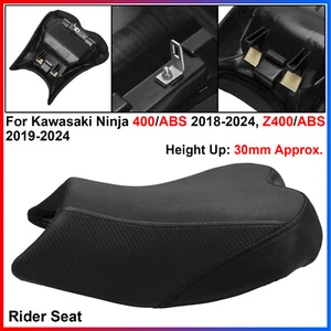 Para Kawasaki Ninja 400 2018-2024, Z400 2019-2024 - Asiento delantero del conductor - Elevación 30 mm - Imagen 1 de 23