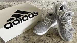 ADIDAS Cloudfoam Pure SPW Sneaker Women's US 8.5 White IF3393 Course A Pied NIB - Picture 1 of 14
