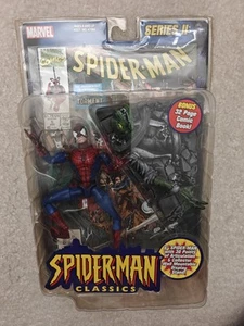 New in packaging ToyBiz Spider-Man Classics BATTLE RAVAGED SPIDER-MAN Series 2 - Picture 1 of 4