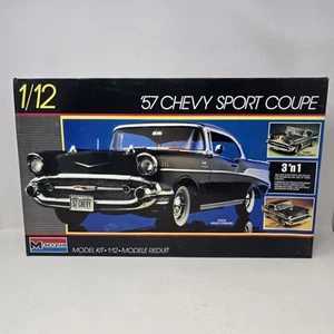 Monogram '57 Chevy Sport Coupe Maßstab 1:12 Modellbausatz Vintage 1986 - Bild 1 von 20