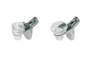 Häfele Fachbodenträger Ø 5 MM Steckbodenträger Soporte Estantes de Cristal H3130 - Imagen 1 de 6