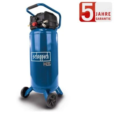 Scheppach Druckluft Kompressor 50L Luftkompressor 10bar 2PS stehend HC51V - Bild 1 von 4