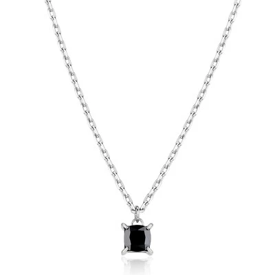 S'AGAPO TRICKY COLLANA DA UOMO IN ACCIAIO PUNTO LUCE CON ZIRCONE STK10 (3515) - Immagine 1 di 4