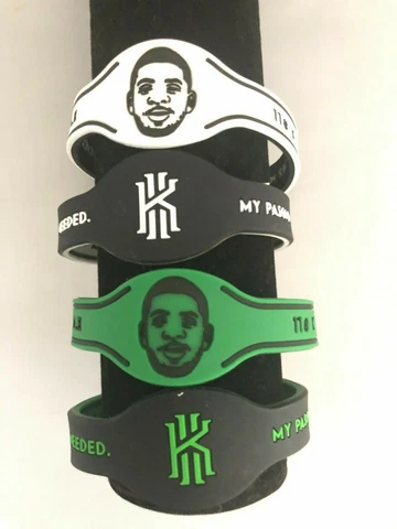 NBA Basketball Star Head double sided Bracelet Sports Wristband KYRIE IRVING Cover
