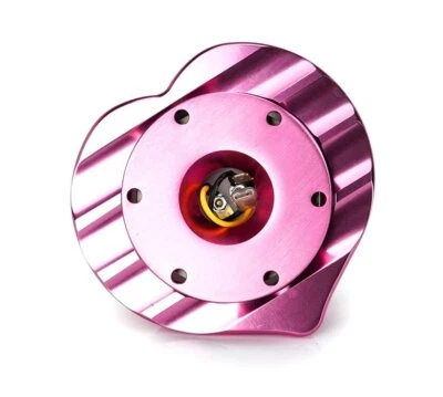 NRG Innovations NRG-SRK-143PK Steering Wheel Quick Release Kit Adapter Pink... - Image 1 of 2