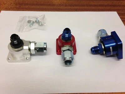 Saxon M/spt Silver CNC Machine Housing for Bosch Fuel Pressure Regulator  Jenvey - Image 1 of 2