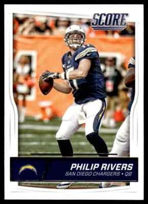 Philip Rivers 2016 Score #260 San Diego Chargers - Image 1 of 2