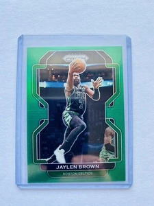 2021-22 Panini Prizm Green Jaylen Brown #97 Celtics - Bild 1 von 2