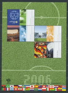 BRD 2006 Bund Mi.-Nr. 2517-2519, 2521 - Block 67 postfrisch / ** - Imagen 1 de 1