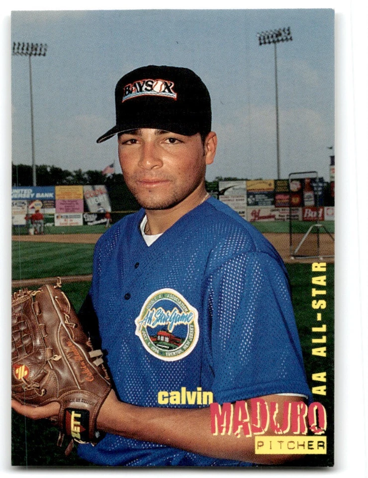 1996 BEST AA ALL-STARS CALVIN MADURO BOWIE BAYSOX #24 - Image 1 of 2