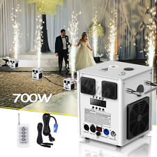 Cold Spark Machine 700W DMX Stage Effect Firework DJ Event Party Wedding Remote