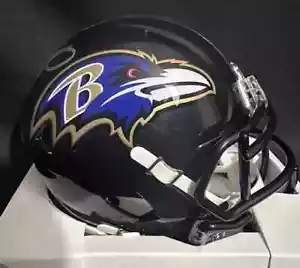 Odell Beckham Jr. Mini casco firmato Baltimora Ravens Speed (Beckett) - Foto 1 di 5