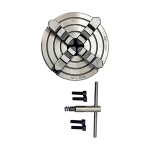 K72-125 125 mm 5 Zoll 4-Backen unabhängiges Spannfutter für WM210V Drehmaschine - Bild 1 von 11