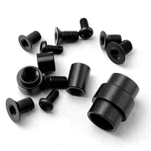 Black Titanium Complete Hardware Kit For Spyderco Paramilitary 2 PM2 - TOP - Bild 1 von 5