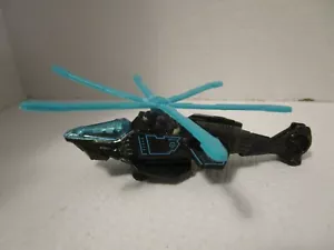Matchbox Air Grabber Helicopter #SB117 Sky Busters Black & Teal - Picture 1 of 7