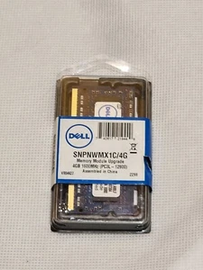 Dell SNPNWMX1C/4G 4GB PC3-12800 DDR3-1600MHz SODIMM RAM Memory Brand NEW - Picture 1 of 5