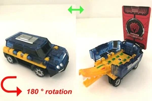 [TURNING MECARD] DIKE Transformable Robot Car Korea TV Figure + 2card  - Picture 1 of 11