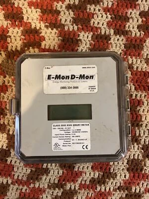 E-Mon D-Mon E50-208100-R11KIT 120/208/240 V:50/60Hz Class 5000 KWH Smart Meter - Image 1 of 4
