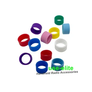 12X  Colorful ID Band Rings For XPR3300 XPR3500 XPR7550 XPR7580 Radio Antenna - Zdjęcie 1 z 5